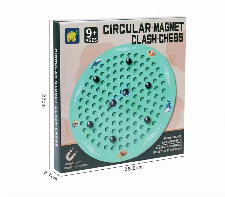 Circular Magnetic Clash Game Multiplayer