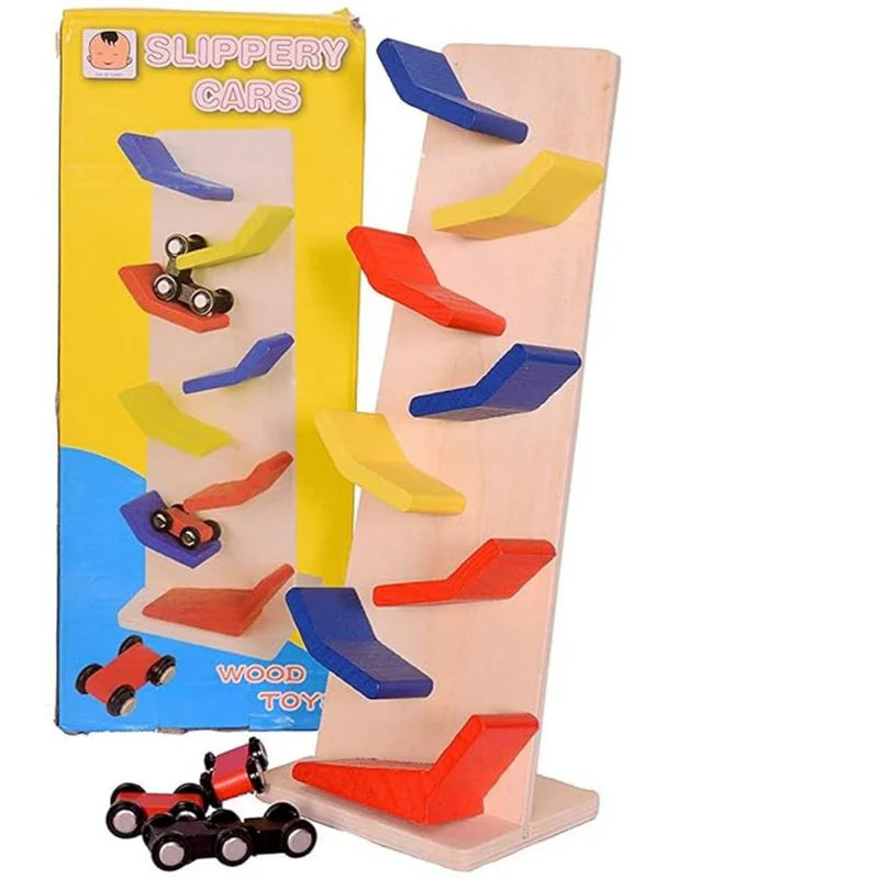 Slippery Cars Wooden