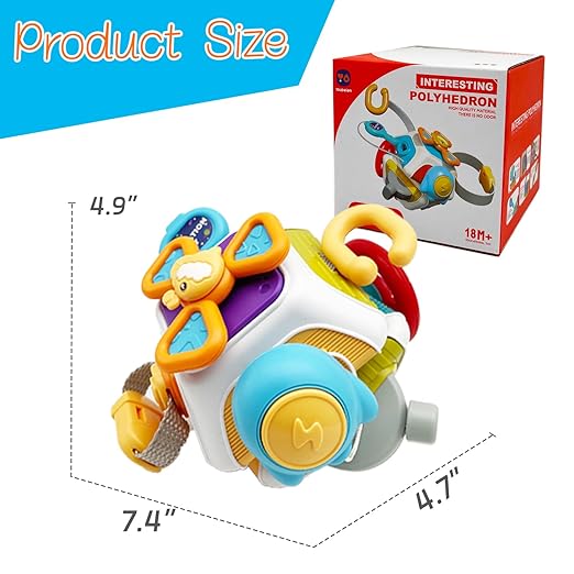 10 in 1 Busy activity cube