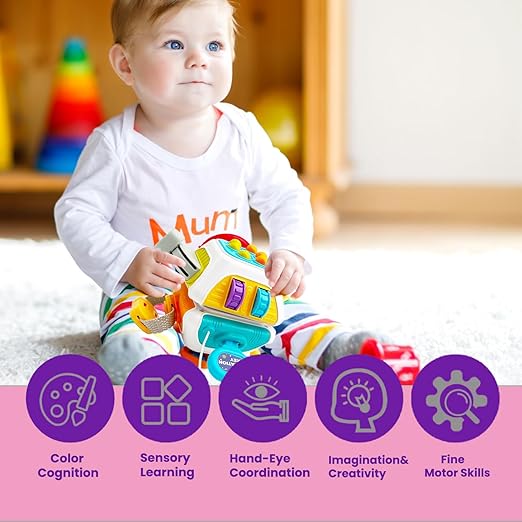 10 in 1 Busy activity cube