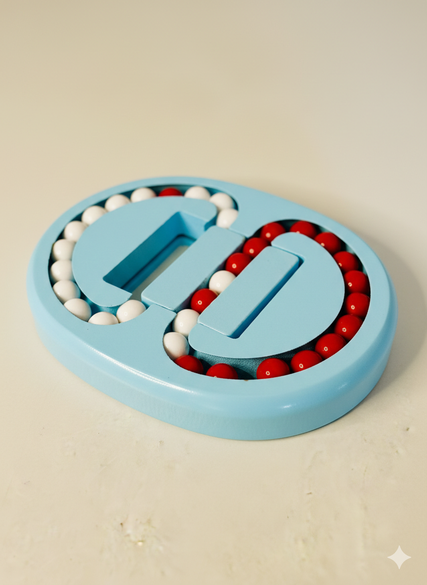 WOODEN FLAT BALL