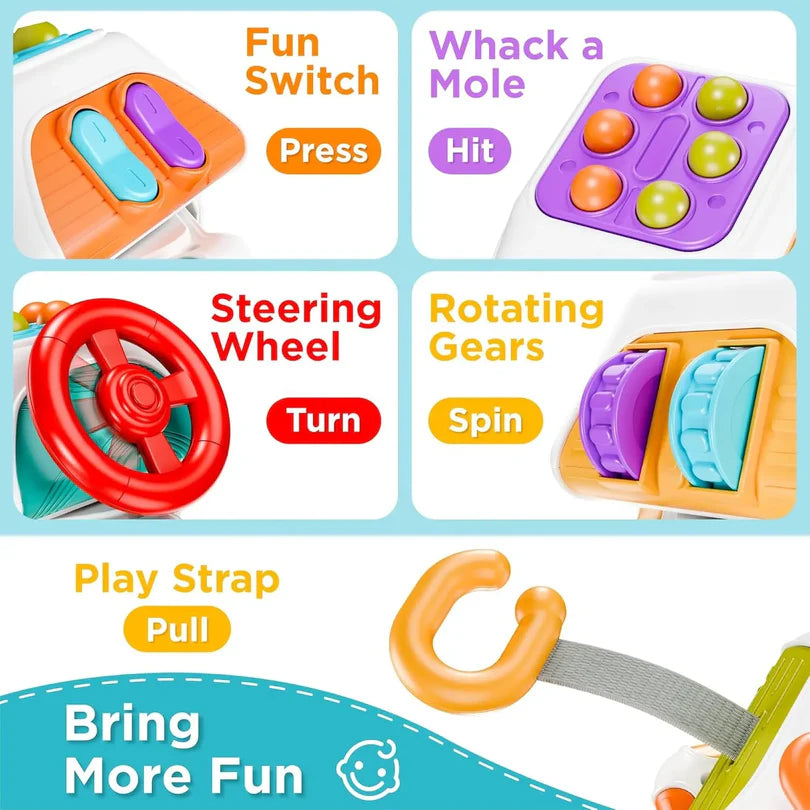 10 in 1 Busy activity cube