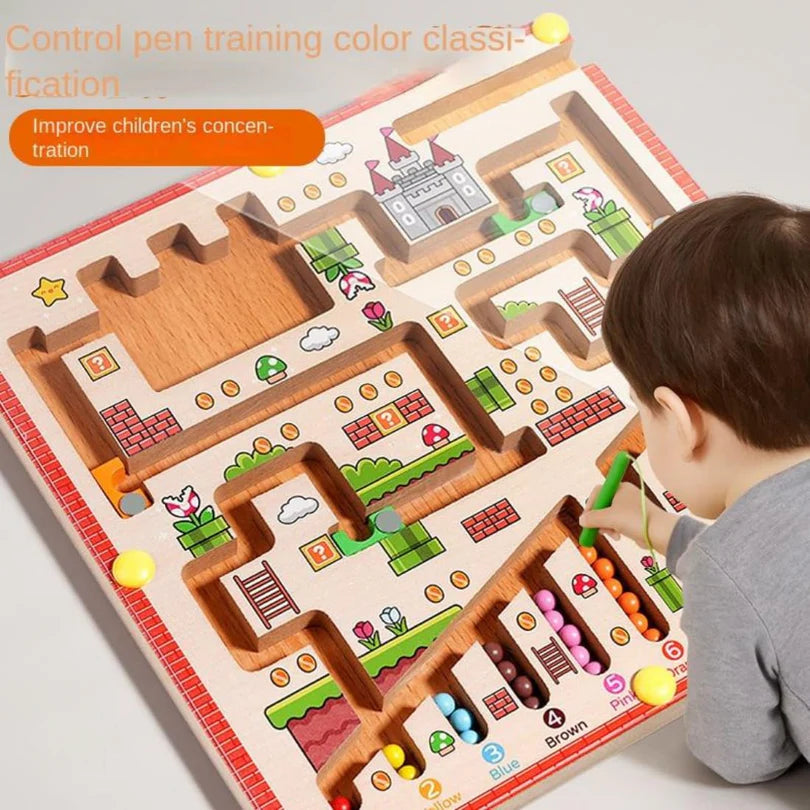 Magnetic Maze-Mario