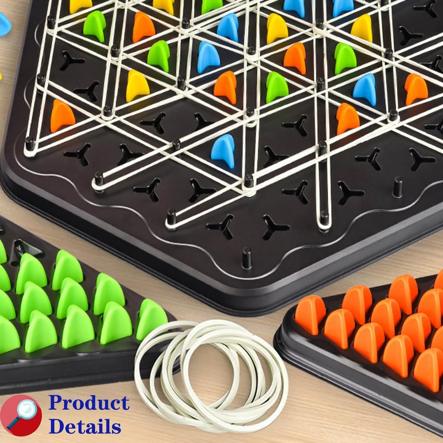 Triangle Chess Game Board Games for Kids Adults Family Fun Night