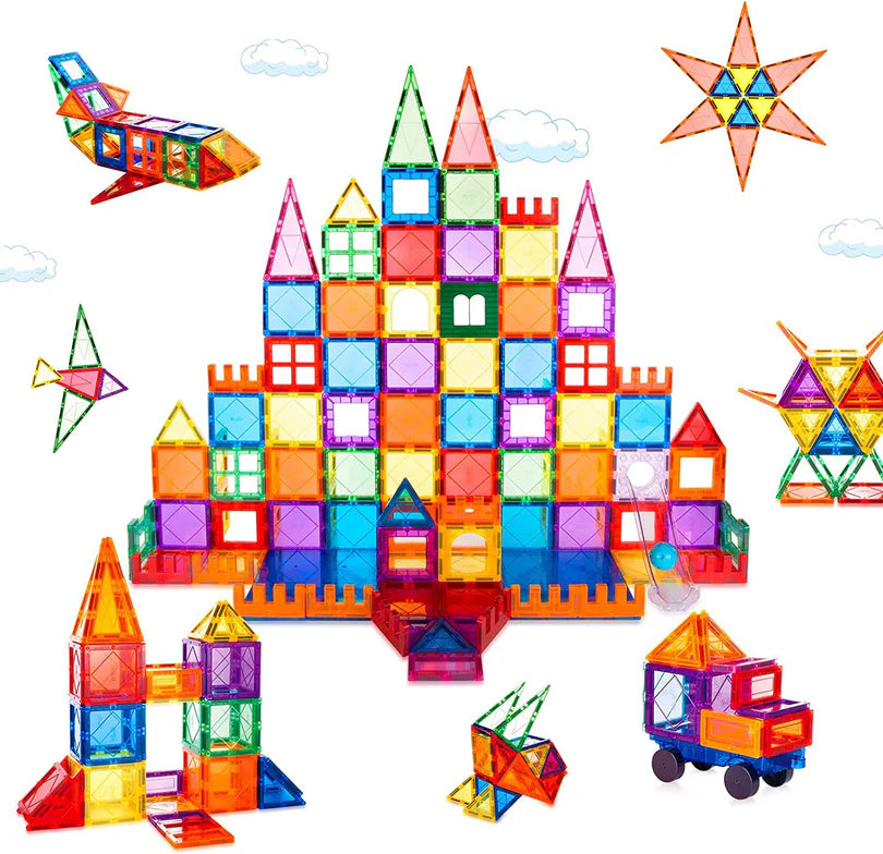 Magnetic Tile blocks with box