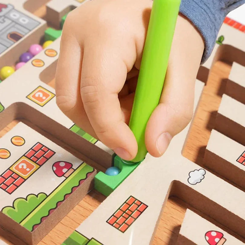 Magnetic Maze-Mario