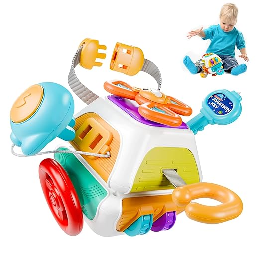 10 in 1 Busy activity cube
