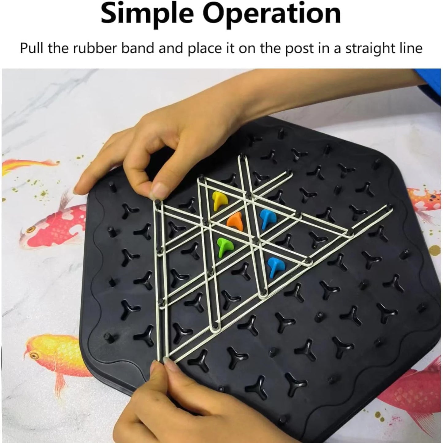 Triangle Chess Game Board Games for Kids Adults Family Fun Night